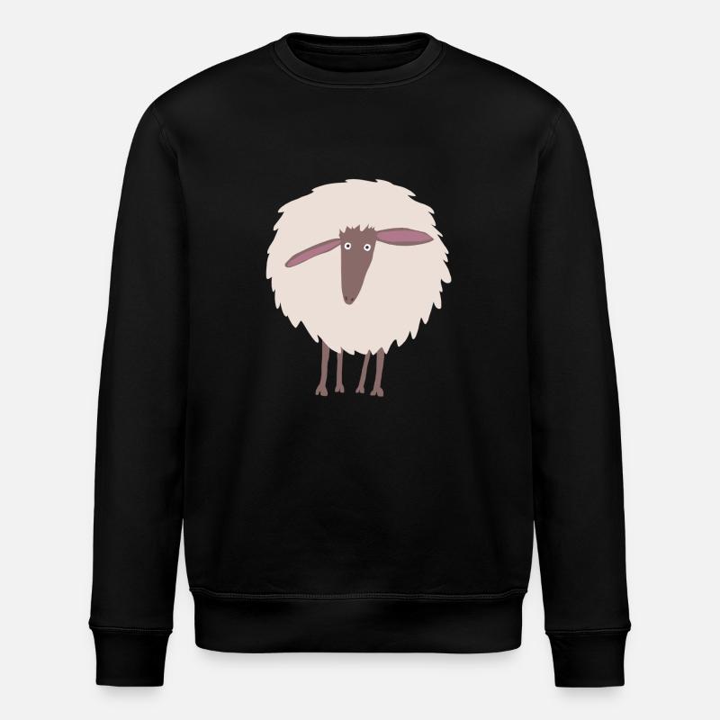 Schaf - Stanley/Stella Unisex Bio-Sweatshirt ROLLER - Schwarz