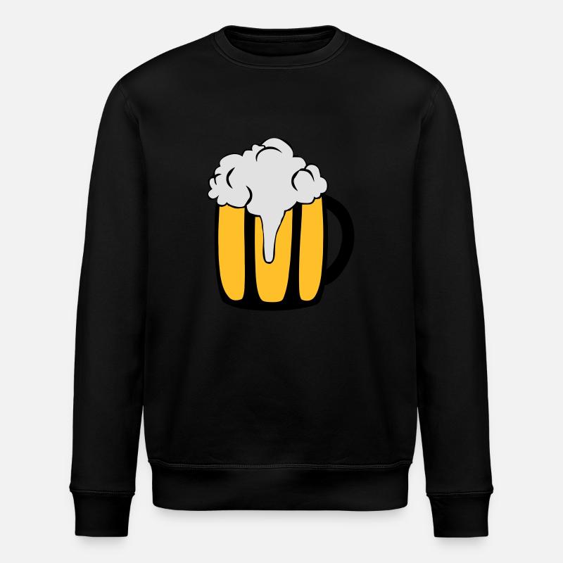Bierglas - Stanley/Stella Unisex Bio-Sweatshirt ROLLER - Schwarz