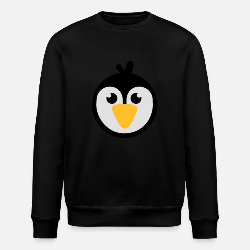 Penguin - Stanley/Stella ROLLER Unisex Organic Sweatshirt - black