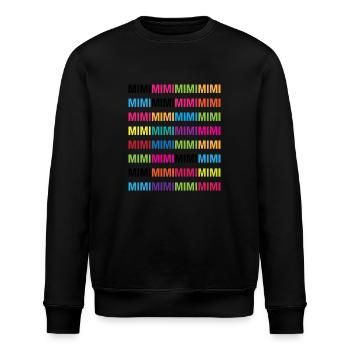 Mimimi - Stanley/Stella Unisex Bio-Sweatshirt ROLLER - Schwarz - Vorne - Nik (191cm)