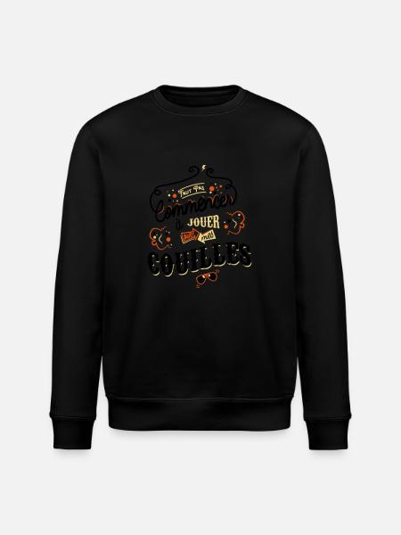 Citations Claudy - Sweat bio ROLLER Stanley/Stella Unisexe - noir