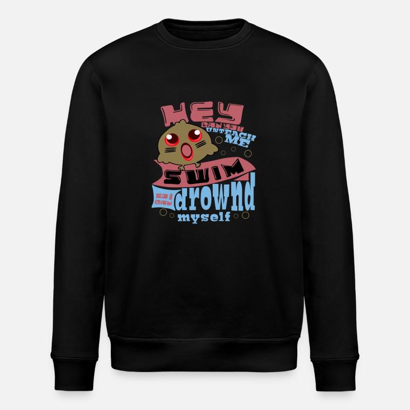 Ironischer Spruch - Stanley/Stella Unisex Bio-Sweatshirt ROLLER - Schwarz