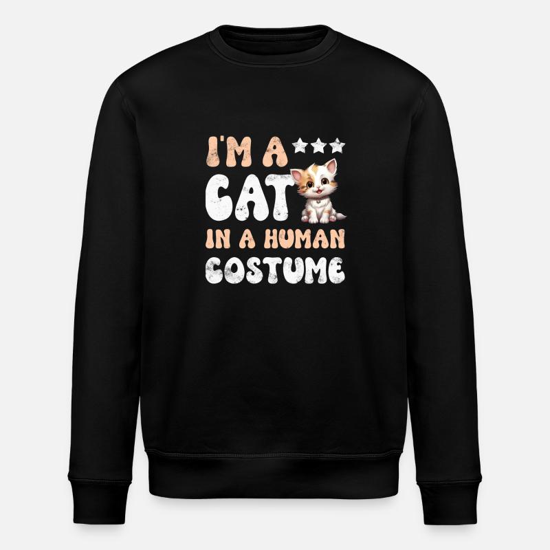 Chats - Sweat bio ROLLER Stanley/Stella Unisexe - noir