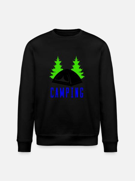 camping - Stanley/Stella Unisex Bio-Sweatshirt ROLLER - Schwarz
