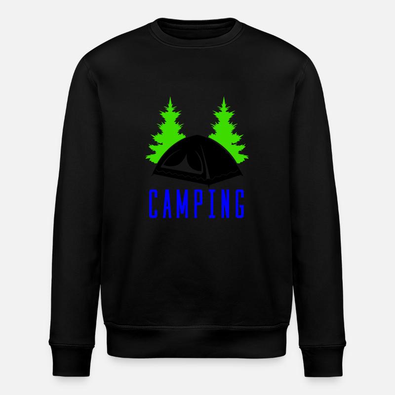 camping - Sweat bio ROLLER Stanley/Stella Unisexe - noir