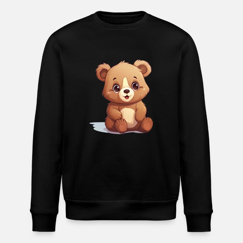 Ourson - Sweat bio ROLLER Stanley/Stella Unisexe - noir