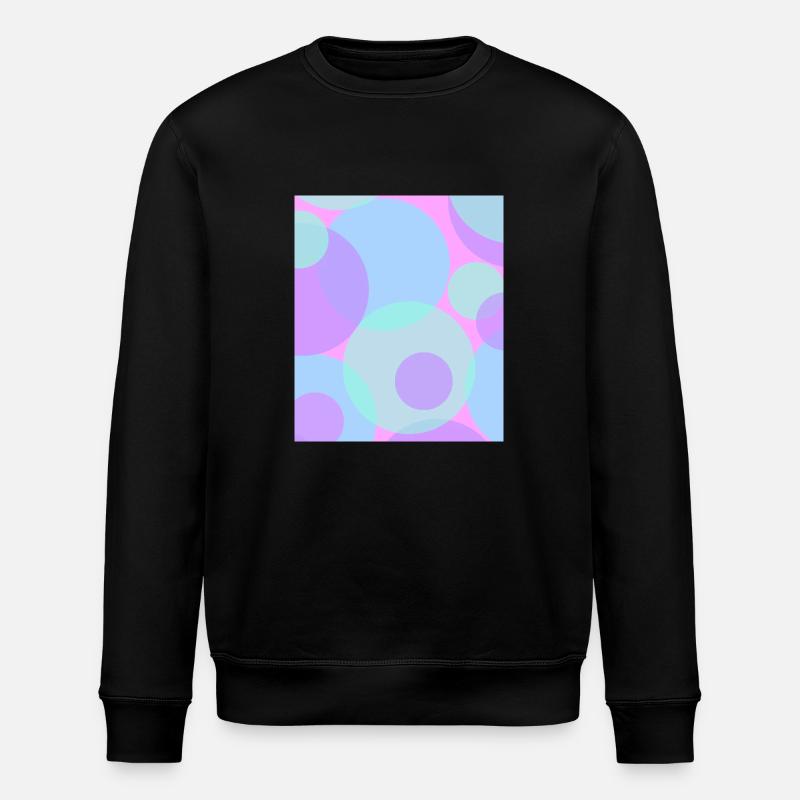 Points en pastel - Sweat bio ROLLER Stanley/Stella Unisexe - noir