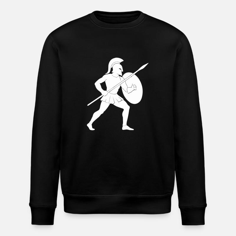 Guerrier spartiate - Sweat bio ROLLER Stanley/Stella Unisexe - noir