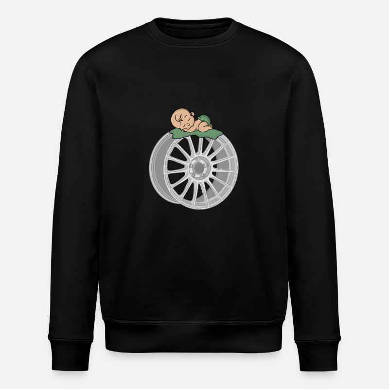 Baby - Stanley/Stella Unisex Bio-Sweatshirt ROLLER - Schwarz