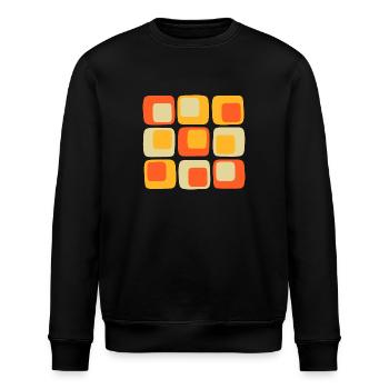 modèle des années 70 - Sweat bio ROLLER Stanley/Stella Unisexe - noir - Devant - Nik (191cm)