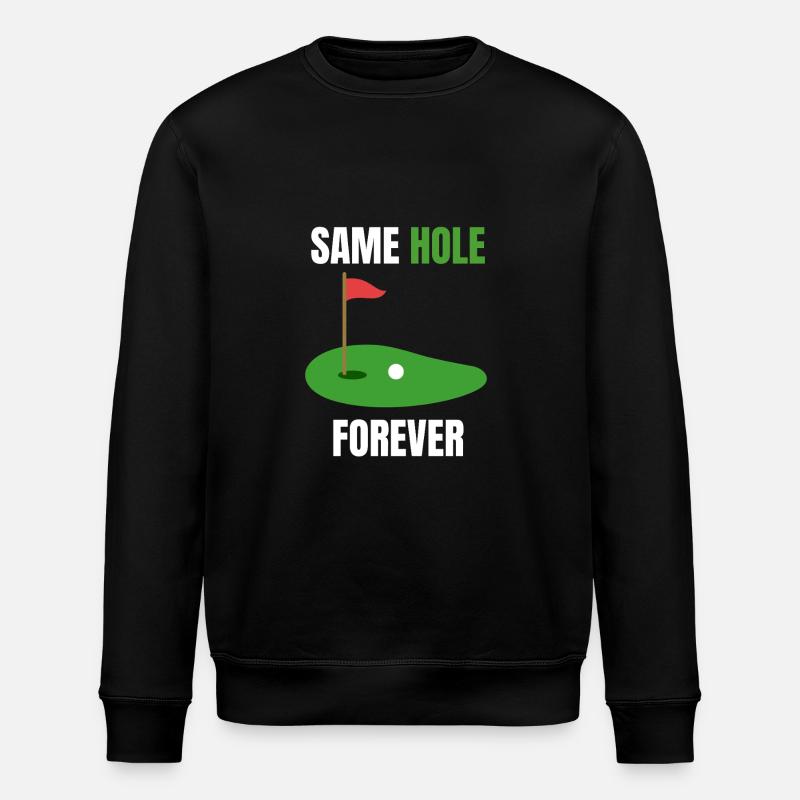 Same Hole Forever – Junggesellenabschied - Stanley/Stella Unisex Bio-Sweatshirt ROLLER - Schwarz