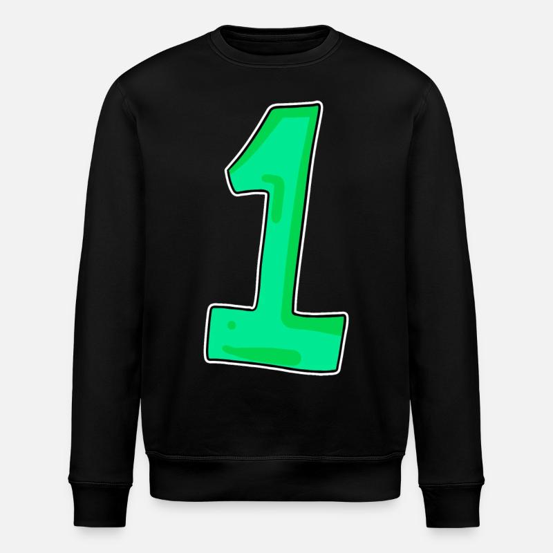 1 vert - Sweat bio ROLLER Stanley/Stella Unisexe - noir