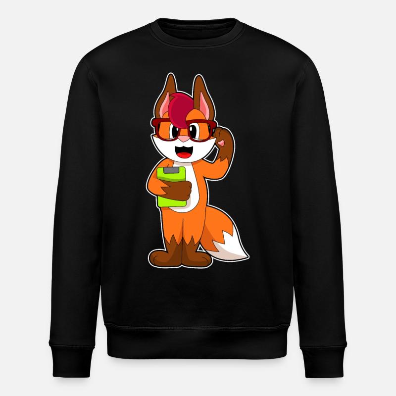 Fuchs Secretary Notepad - Stanley/Stella ROLLER Unisex Organic Sweatshirt - black