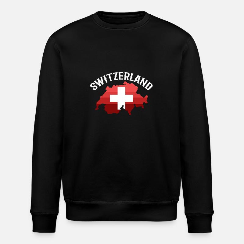 Suisse Suisse Suisse Allemande - Sweat bio ROLLER Stanley/Stella Unisexe - noir