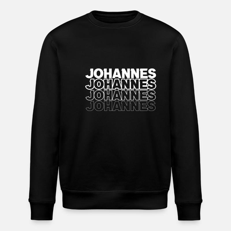 Johannes - Sweat bio ROLLER Stanley/Stella Unisexe - noir