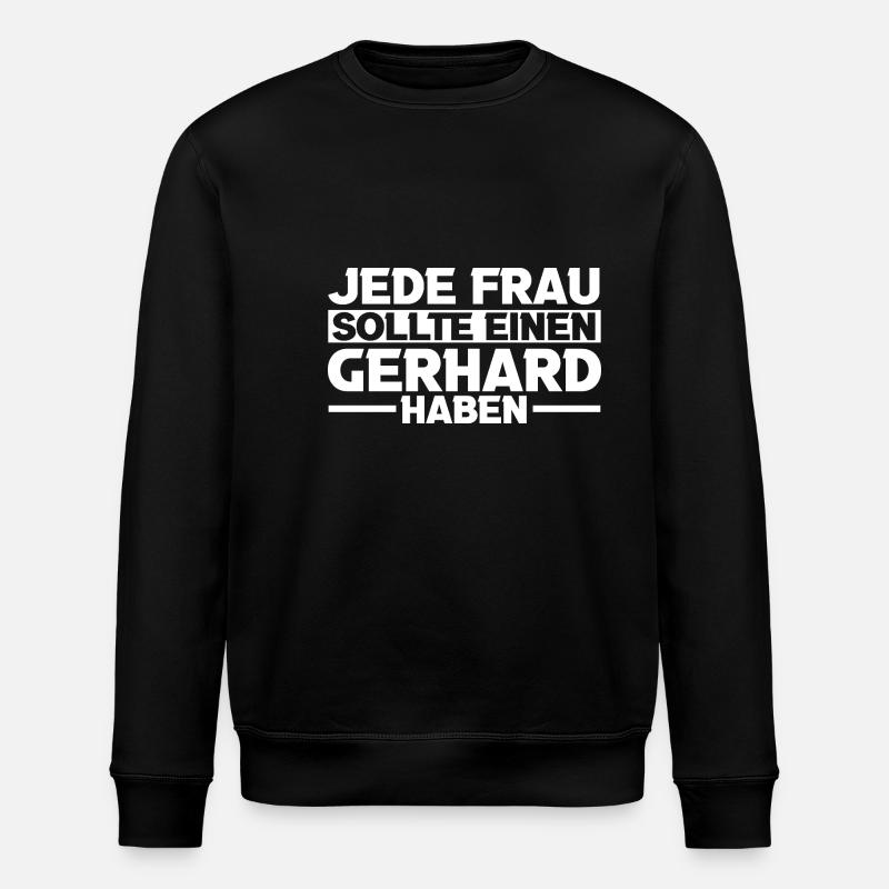 Gerhard - Stanley/Stella Unisex Bio-Sweatshirt ROLLER - Schwarz