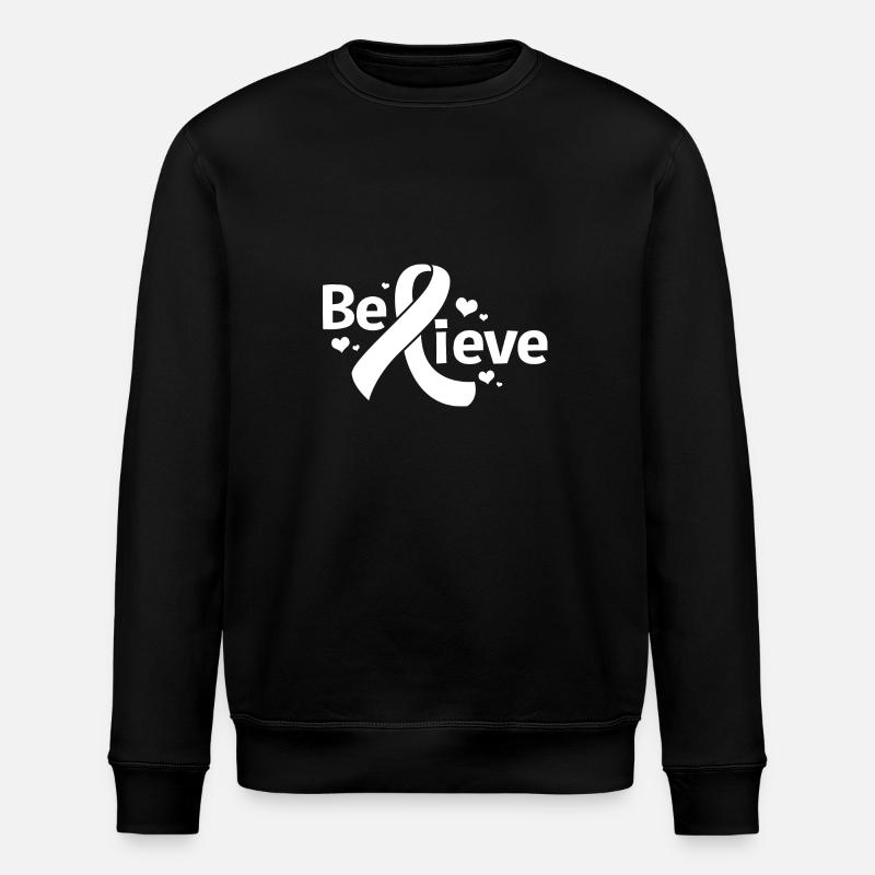 Cancer du poumon - Sweat bio ROLLER Stanley/Stella Unisexe - noir