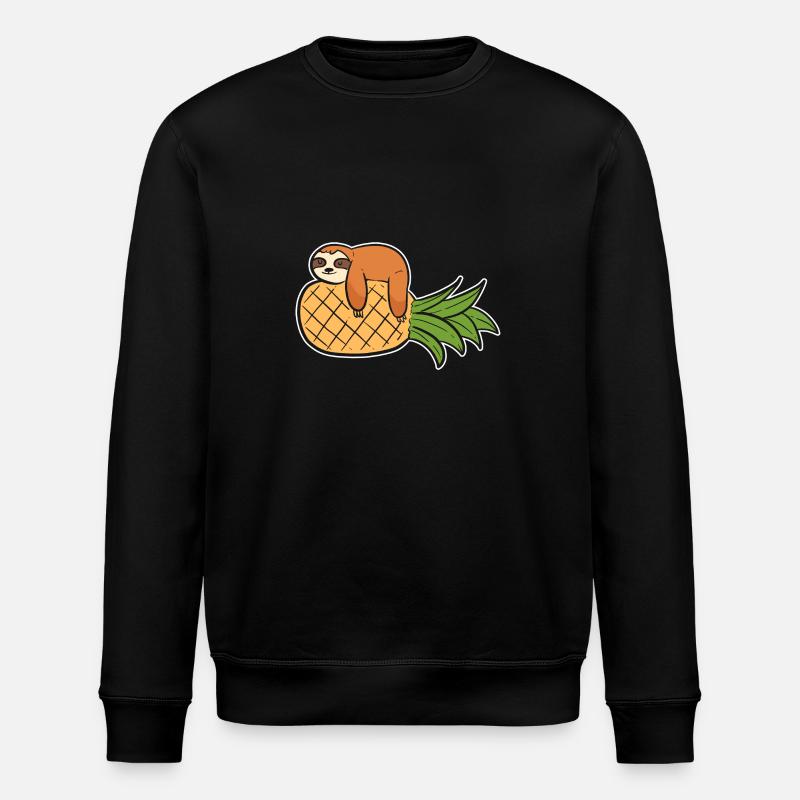 Ananas - Sweat bio ROLLER Stanley/Stella Unisexe - noir