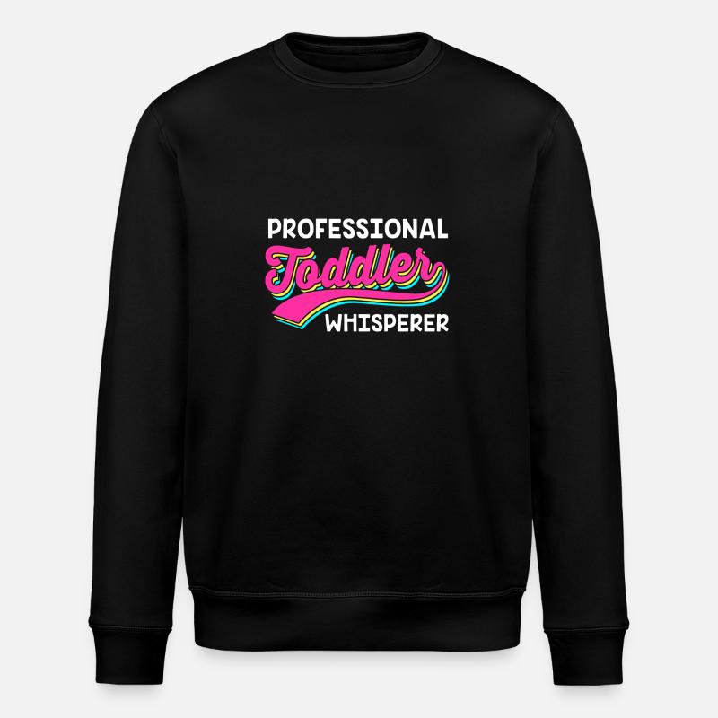 Éducation maternelle Éducateur Éducateur - Sweat bio ROLLER Stanley/Stella Unisexe - noir