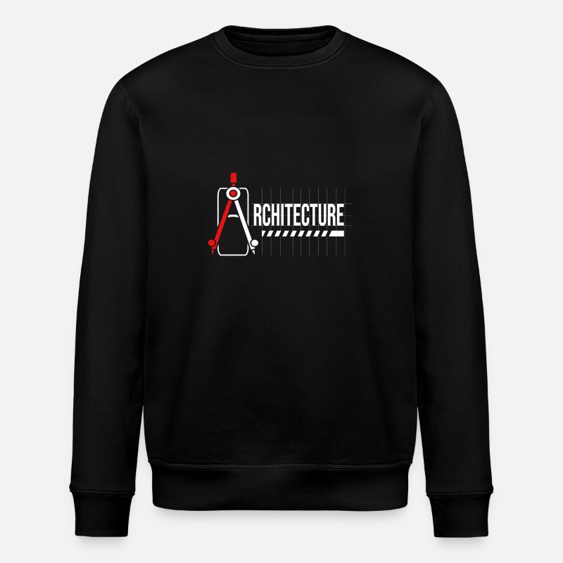 Architect Architecture - Stanley/Stella ROLLER Unisex Organic Sweatshirt - black