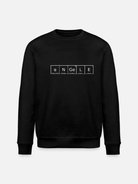 Angele Nome Nome Chimica Tavola periodica Elementi - Felpa ecologica unisex ROLLER di Stanley/Stella - nero