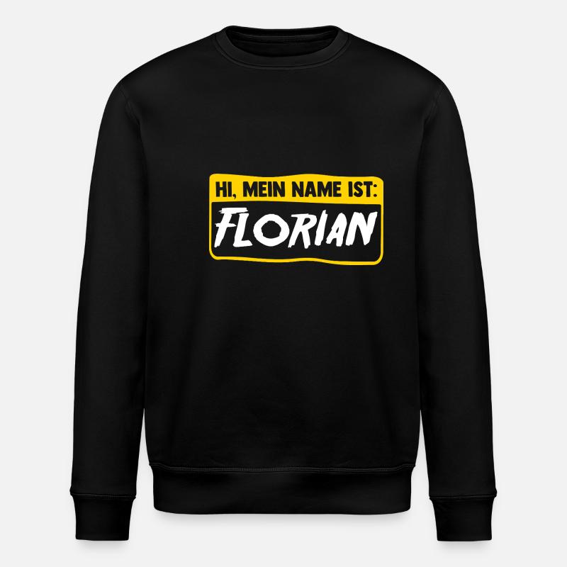 Florian - Stanley/Stella Unisex Bio-Sweatshirt ROLLER - Schwarz