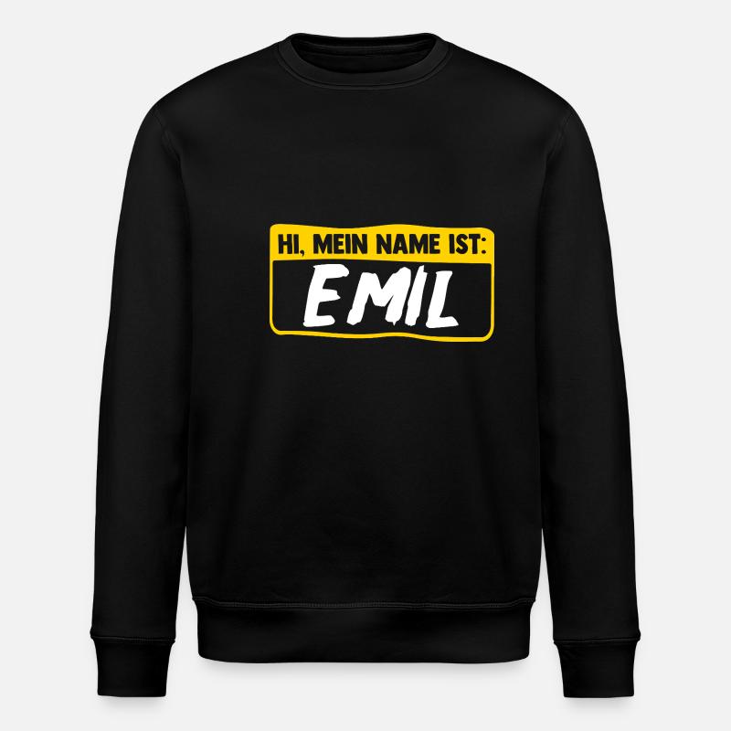 Emil - Stanley/Stella Unisex Bio-Sweatshirt ROLLER - Schwarz