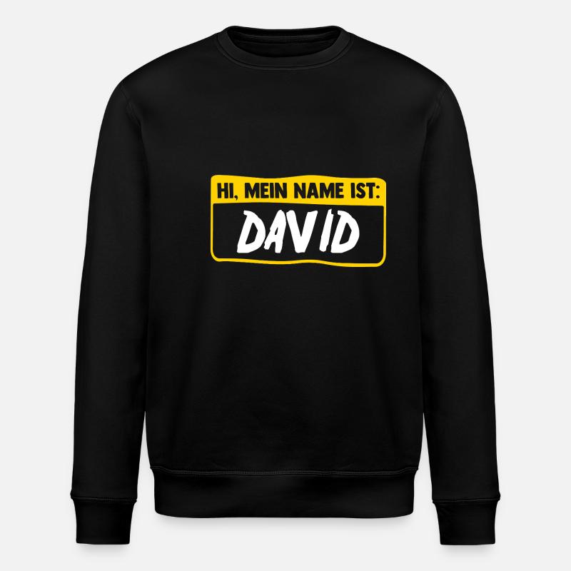 David - Stanley/Stella Unisex Bio-Sweatshirt ROLLER - Schwarz