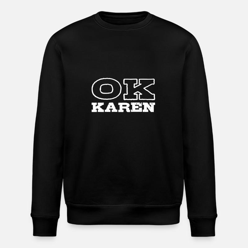 Karen - Stanley/Stella ROLLER Unisex Organic Sweatshirt - black