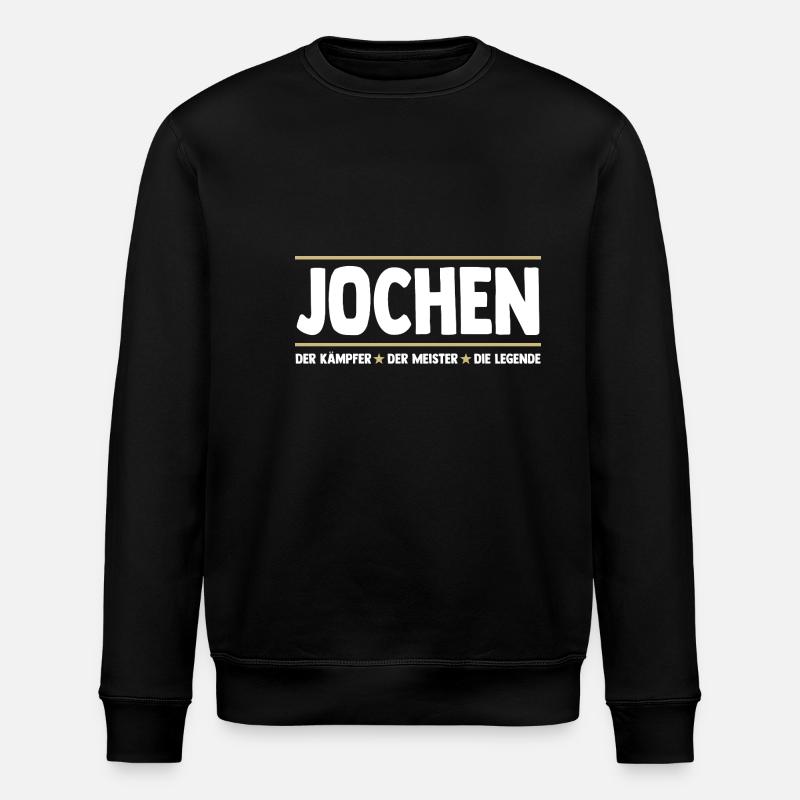 Jochen - Stanley/Stella ROLLER Unisex Organic Sweatshirt - black