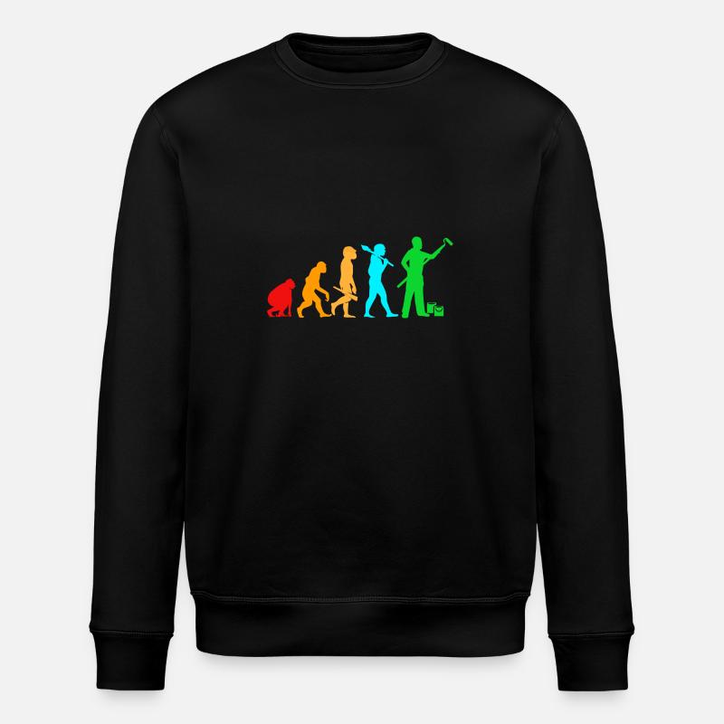 Painter Evolution - Stanley/Stella ROLLER Unisex Organic Sweatshirt - black