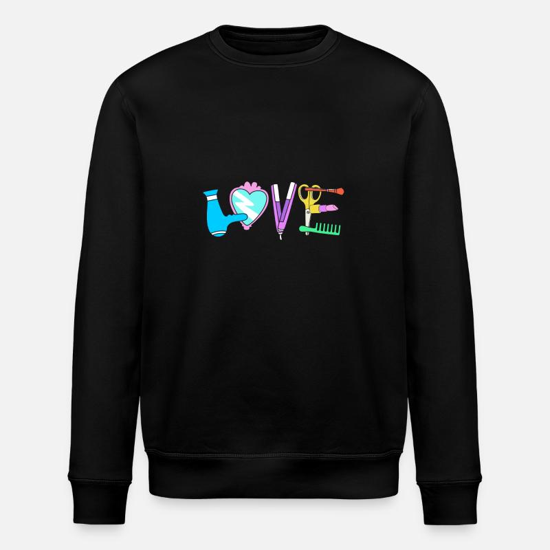 Kosmetikerin - Stanley/Stella Unisex Bio-Sweatshirt ROLLER - Schwarz