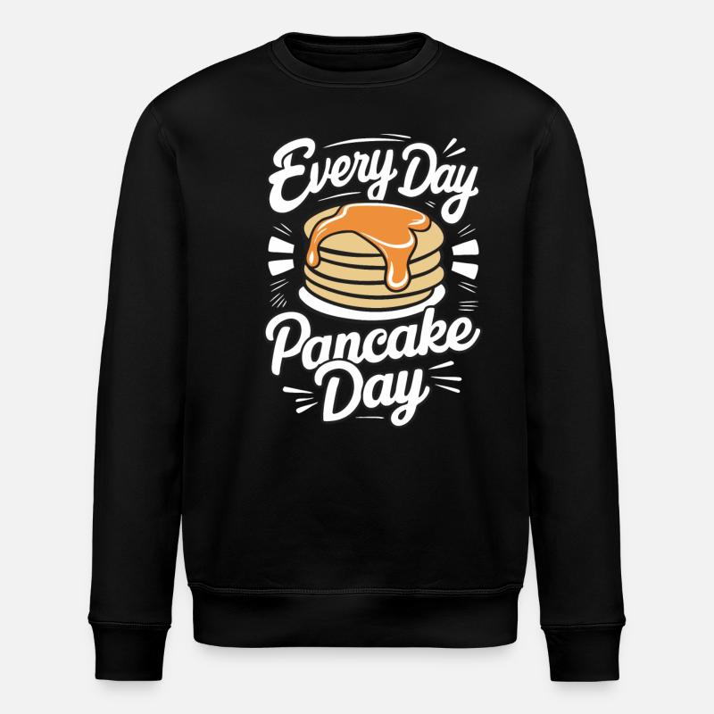 Crêpes Petit-déjeuner Nourriture Crêpe - Sweat bio ROLLER Stanley/Stella Unisexe - noir