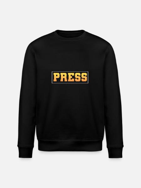 Author Press (Media) - Stanley/Stella ROLLER Unisex Organic Sweatshirt - black