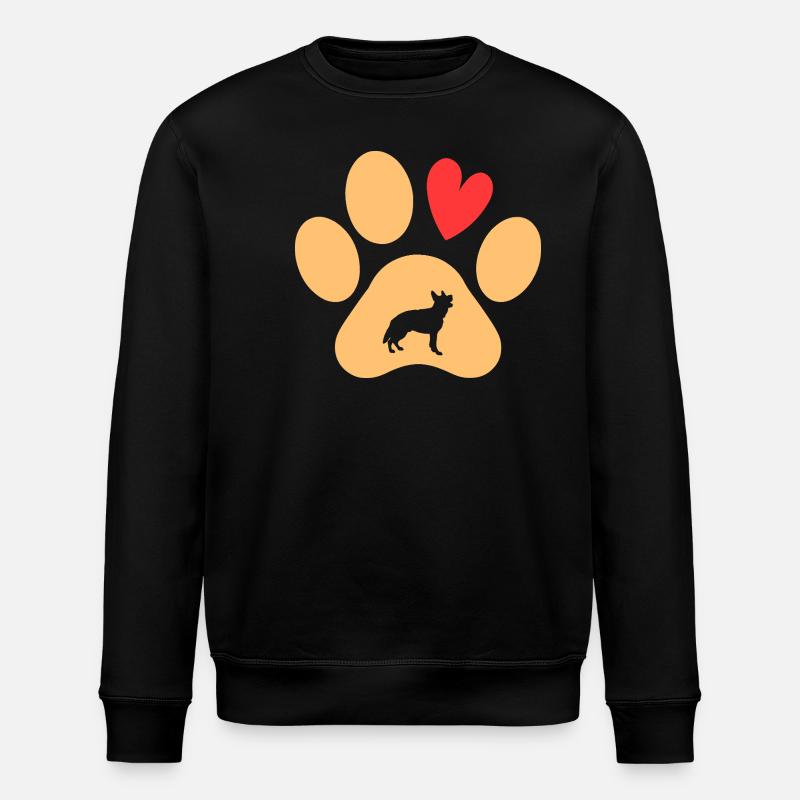 Chien Berger Allemand - Sweat bio ROLLER Stanley/Stella Unisexe - noir