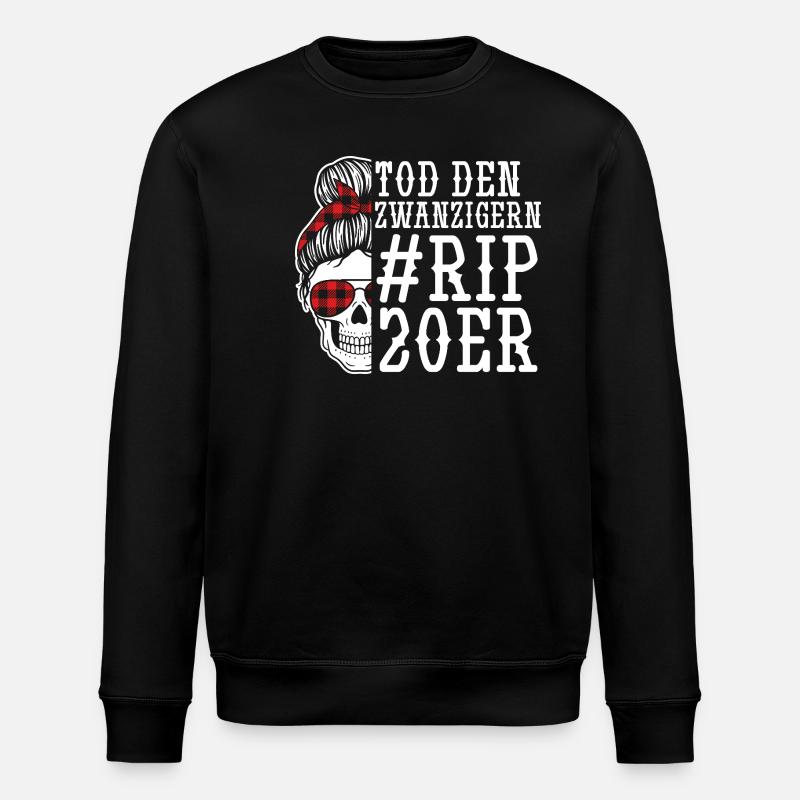 Anniversaire 30 ans - Sweat bio ROLLER Stanley/Stella Unisexe - noir