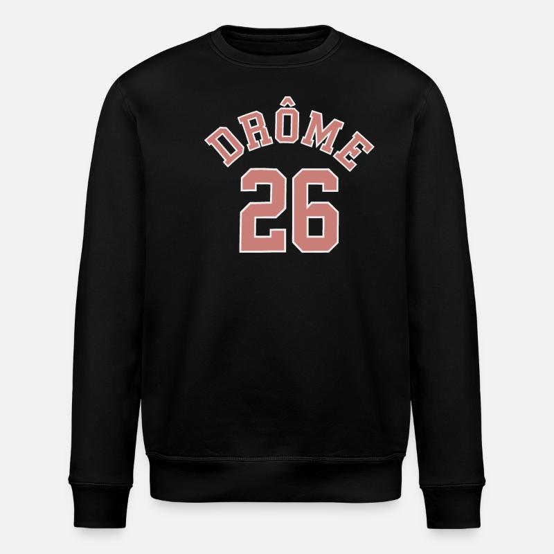 Drôme 26 - Sweat bio ROLLER Stanley/Stella Unisexe - noir