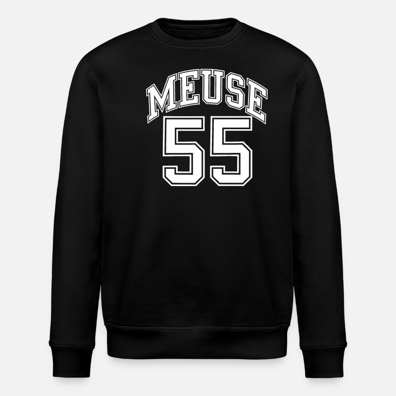 Meuse 55 - Sweat bio ROLLER Stanley/Stella Unisexe - noir