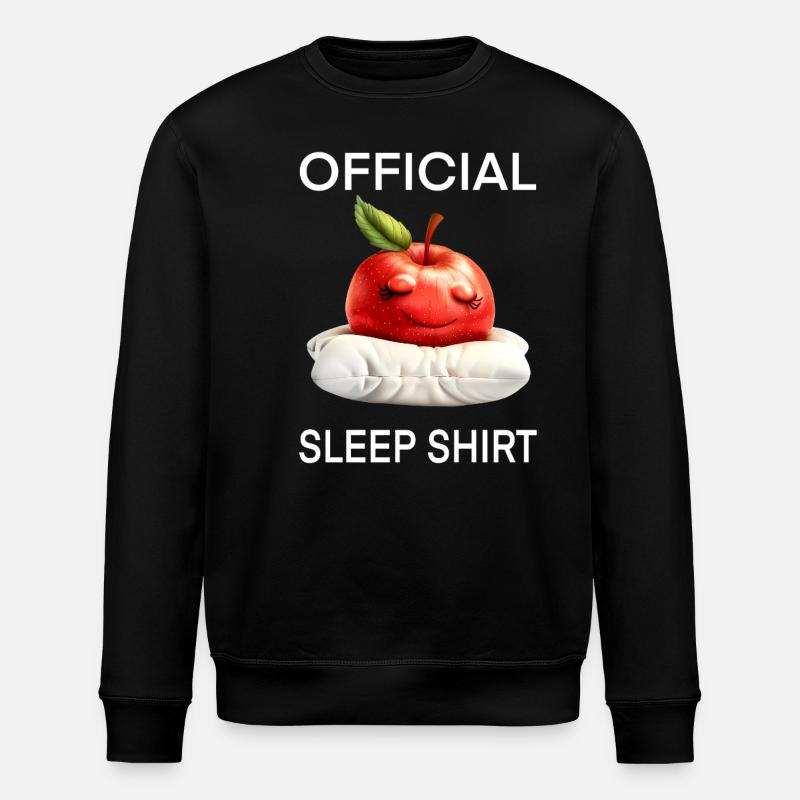 Apfel - Stanley/Stella Unisex Bio-Sweatshirt ROLLER - Schwarz