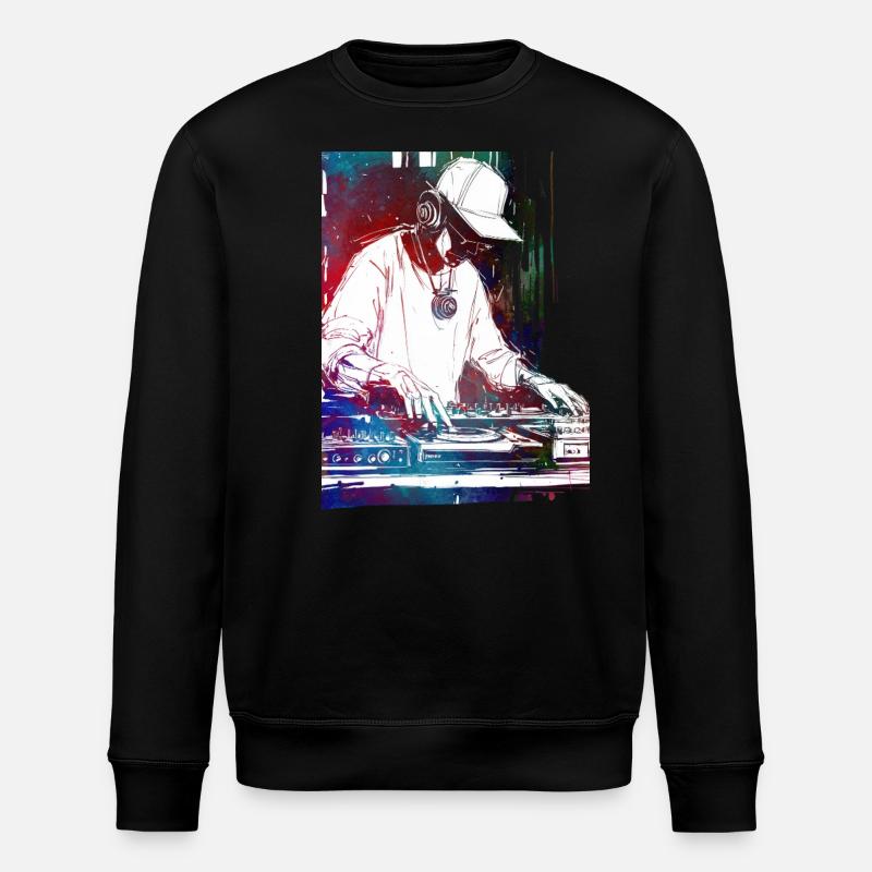 Console de musique DJ - Sweat bio ROLLER Stanley/Stella Unisexe - noir