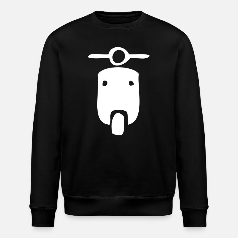 Motorrad - Stanley/Stella Unisex Bio-Sweatshirt ROLLER - Schwarz