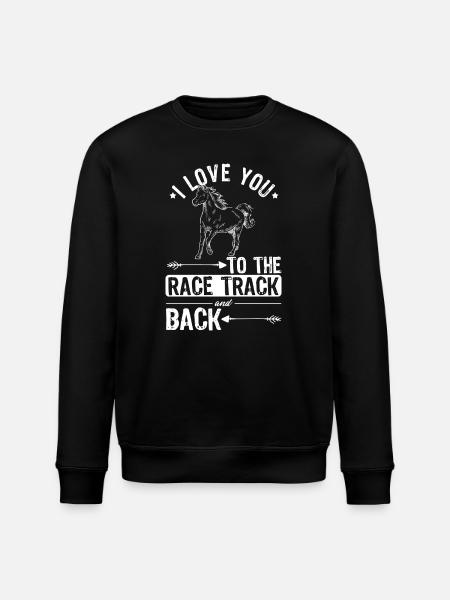 conception de chevaux de course - Sweat bio ROLLER Stanley/Stella Unisexe - noir