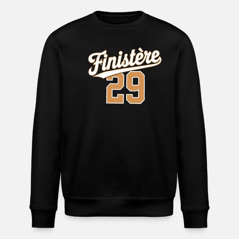 Finistère 29 - Sweat bio ROLLER Stanley/Stella Unisexe - noir