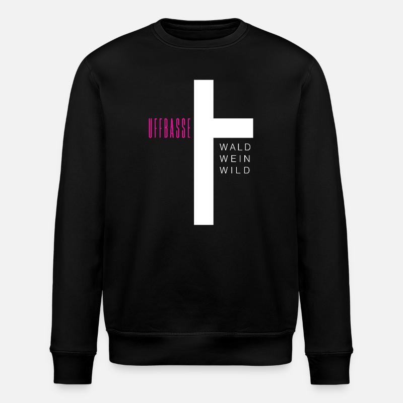 Johannis kreuz - Stanley/Stella Unisex Bio-Sweatshirt ROLLER - Schwarz