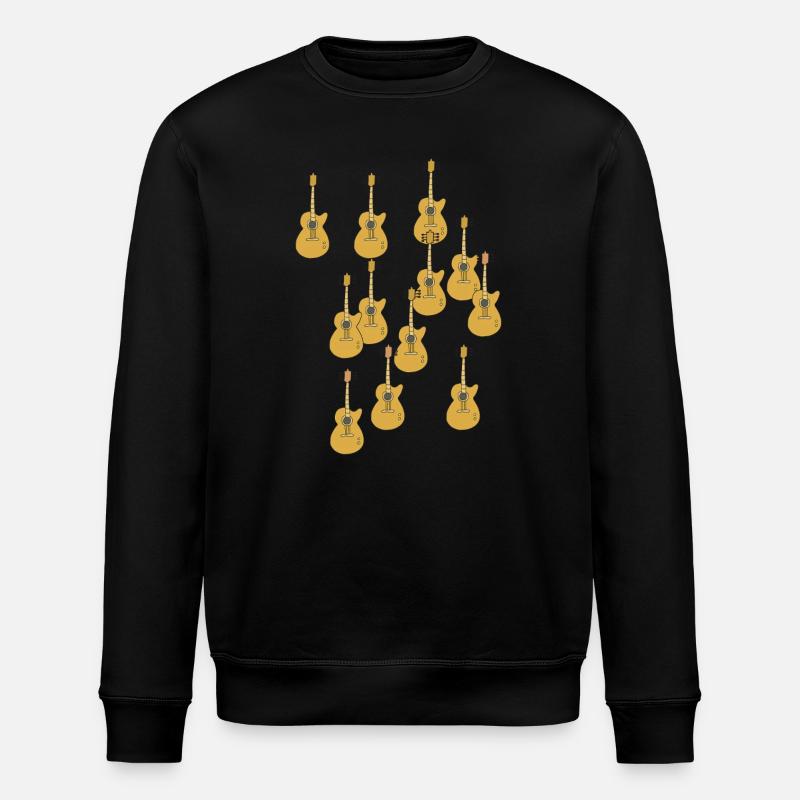 Guitar Session - Stanley/Stella ROLLER Unisex Organic Sweatshirt - black