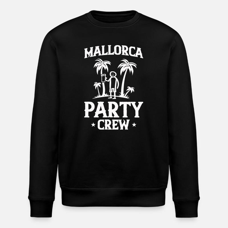 Mallorca Party Crew - Stanley/Stella Unisex Bio-Sweatshirt ROLLER - Schwarz