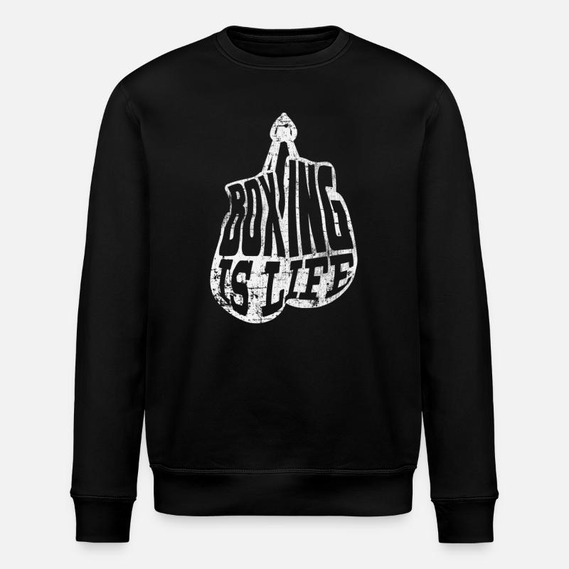 Gant de boxe Boxe - Sweat bio ROLLER Stanley/Stella Unisexe - noir