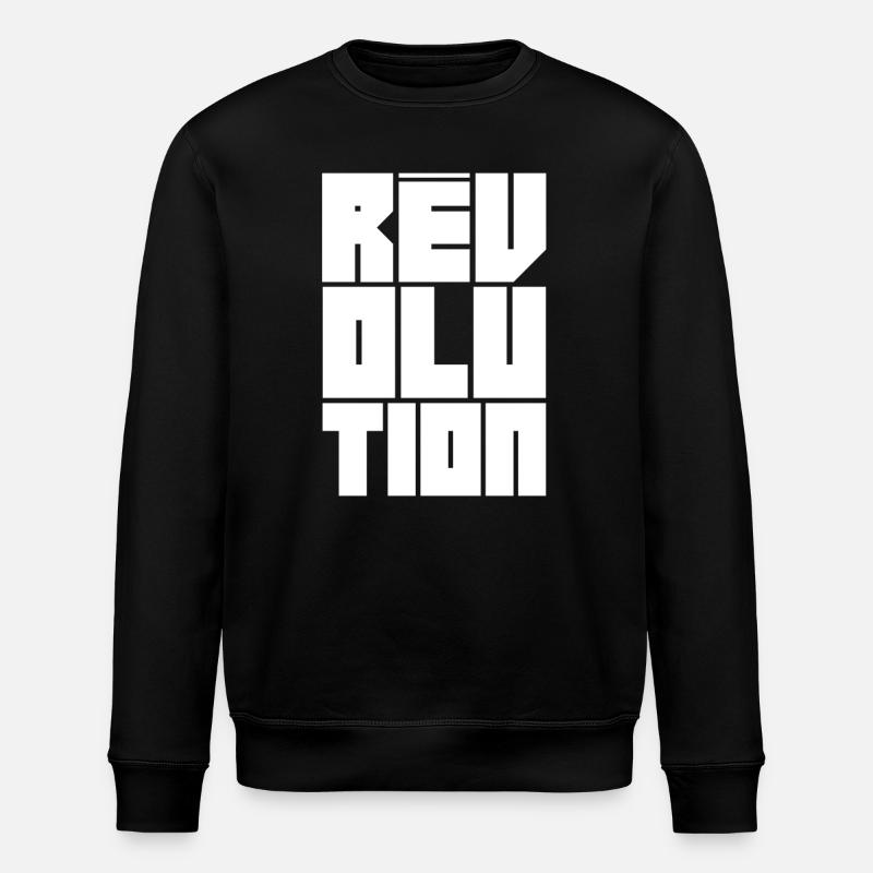 Rêv'olution - Stanley/Stella ROLLER Unisex Organic Sweatshirt - black