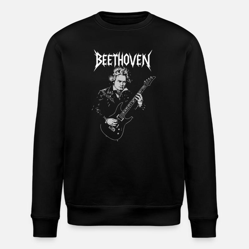 Beethoven Guitar Hero - Sweat bio ROLLER Stanley/Stella Unisexe - noir