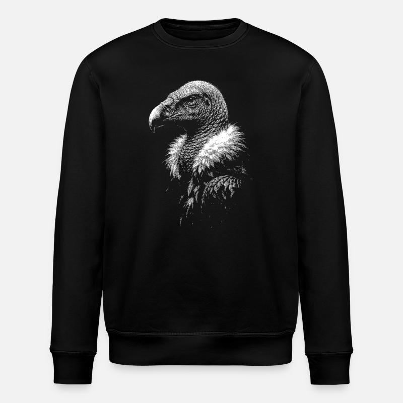 Vautour - Sweat bio ROLLER Stanley/Stella Unisexe - noir